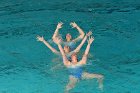 Artistic Swimming  Wheaton College Artistic Swimming vs the University of Incarnate World. - Photo By: KEITH NORDSTROM : Wheaton, Artistic Swimming